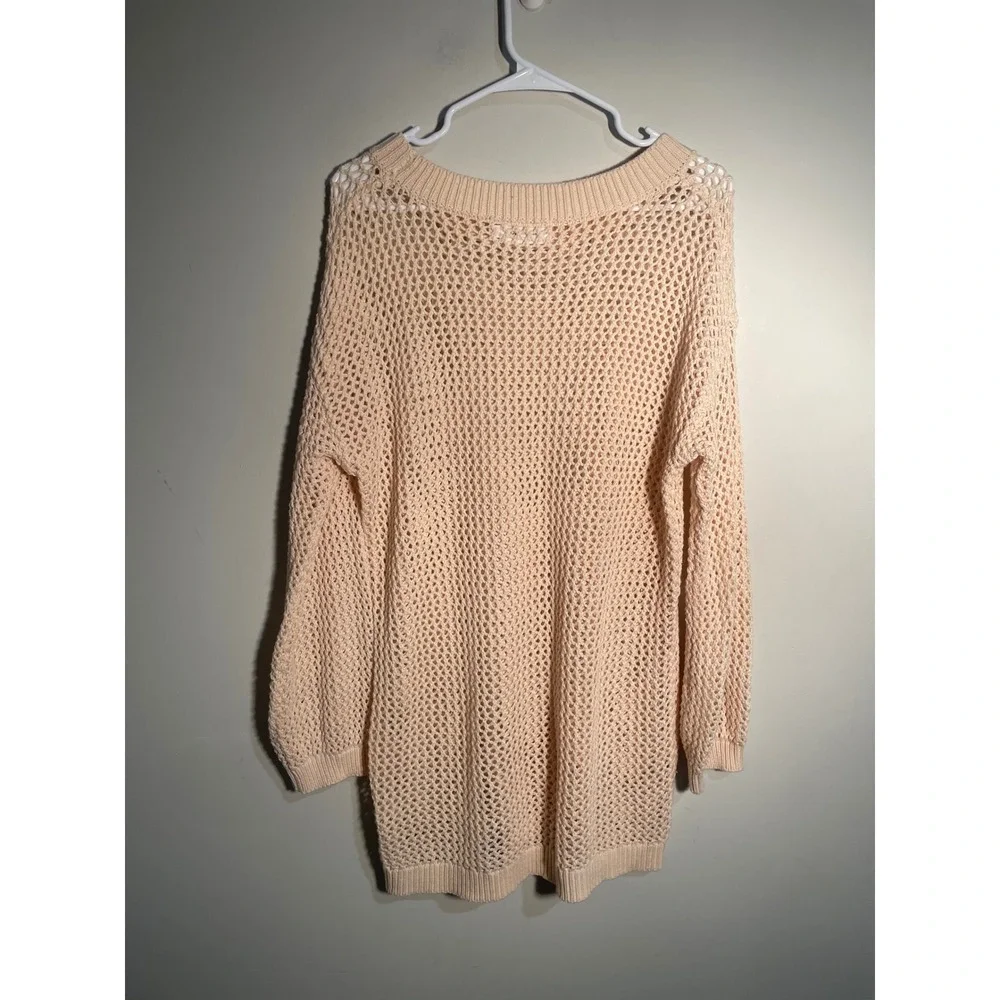 Anthropologie Line +‎ Dot Donna Beach Sweater in Neutral Size Medium